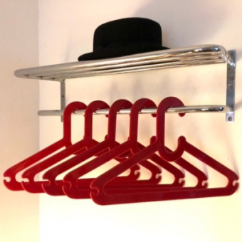 Kleding hangers - rood